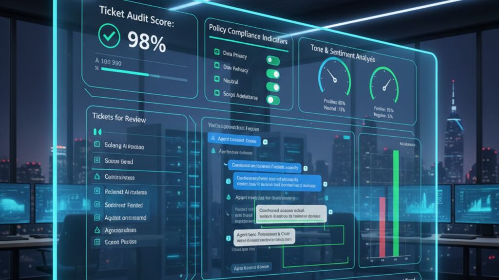 AI support QA automation workflow