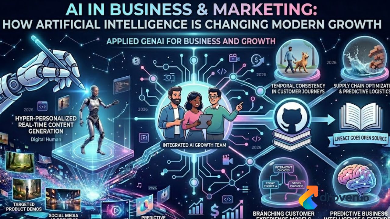 AI in Business & Marketing: How Artificial Intelligence Is Changing Modern Growth