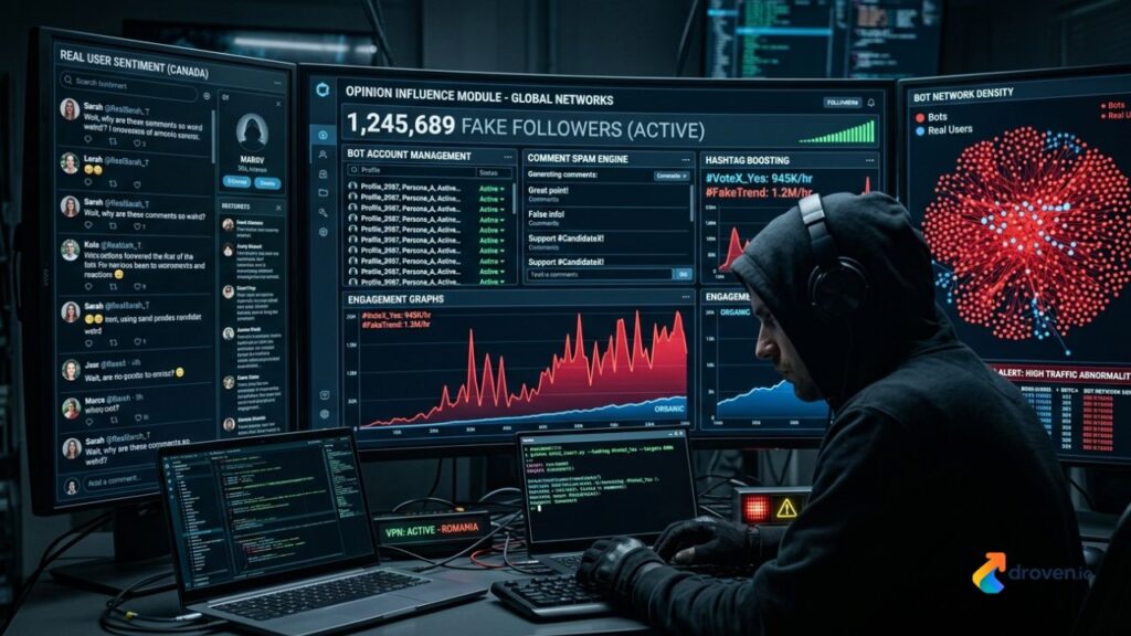 fake followers bots manipulation