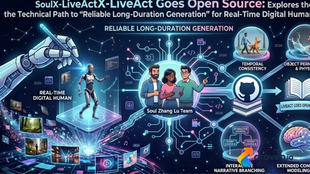 oulX-LiveAct Goes Open Source: Soul Zhang Lu Team Explores the Technical Path to “Reliable Long-Duration Generation” for Real-Time Digital Humans