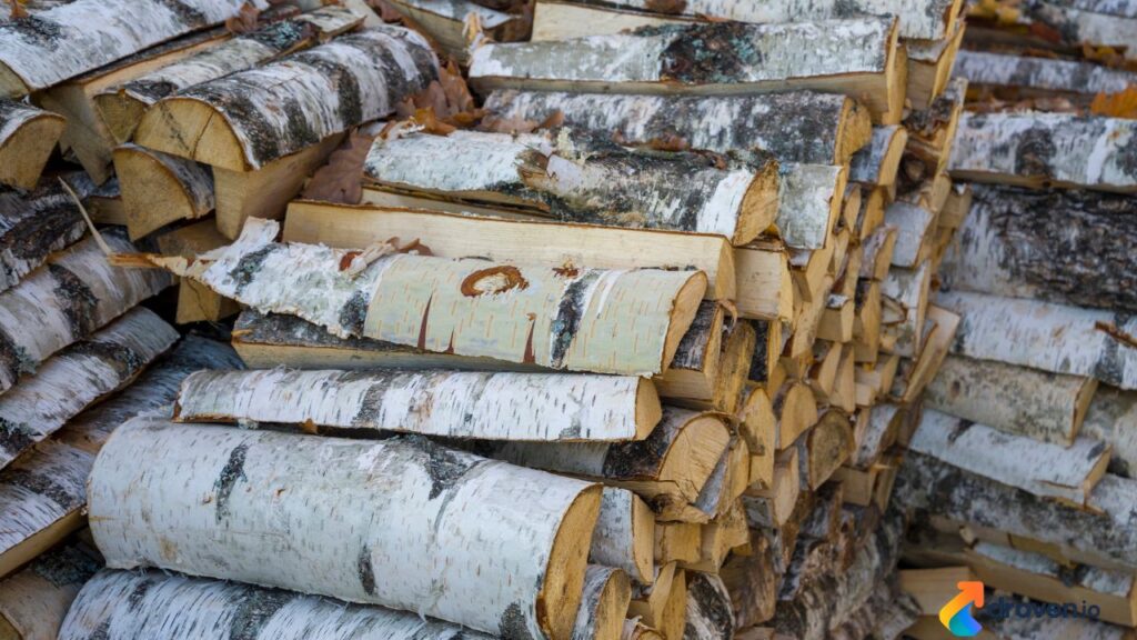 kiln dried softwood logs