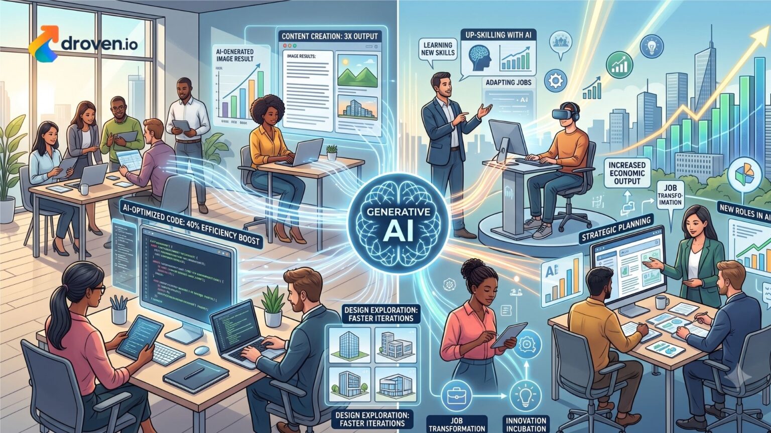 The Real Impact of Generative AI on Productivity and Employment