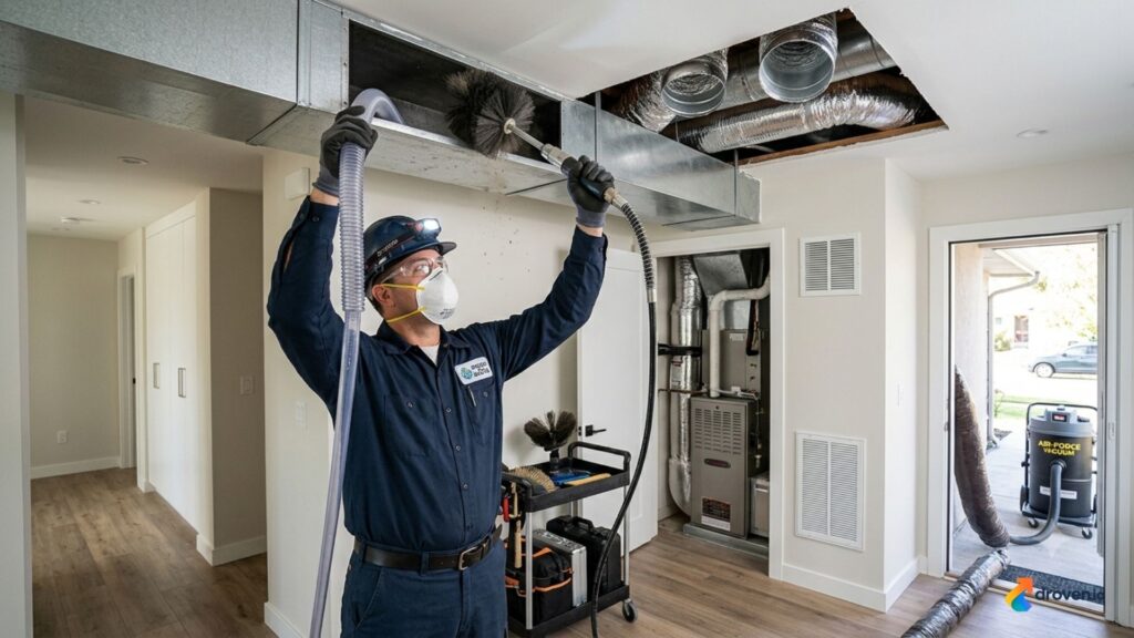 Air duct cleaning