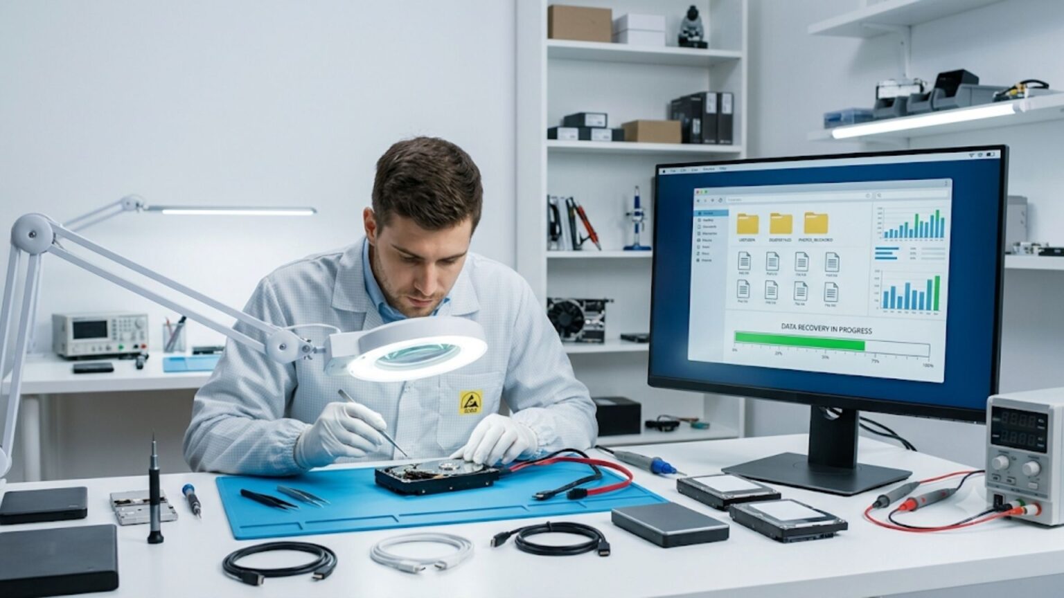 Recover Deleted Files from a Hard Drive: A Smart Recovery Workflow