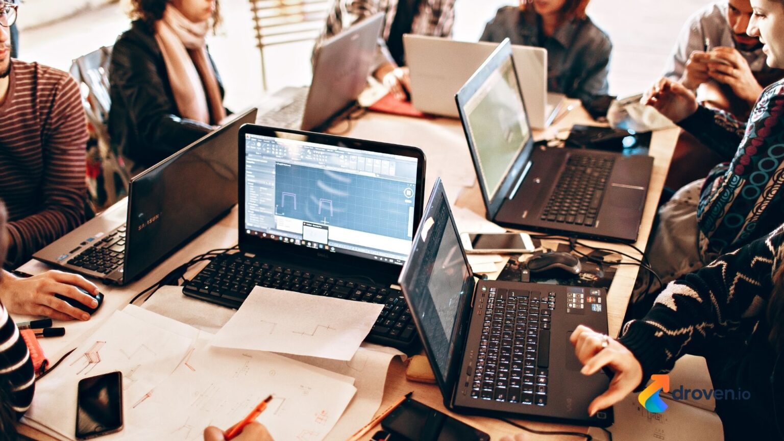 a small team using AI thoughtfully