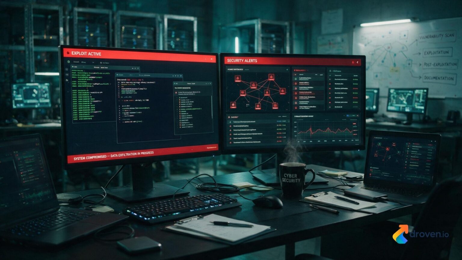 proof-based penetration testing engagement in a lab