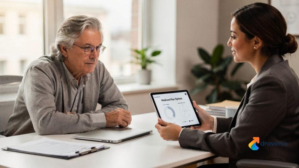 Medicare Advantage Plans 2026 on a tablet