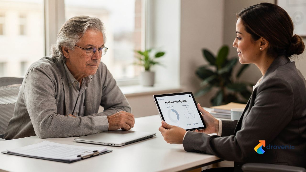 Medicare Advantage Plans 2026 on a tablet