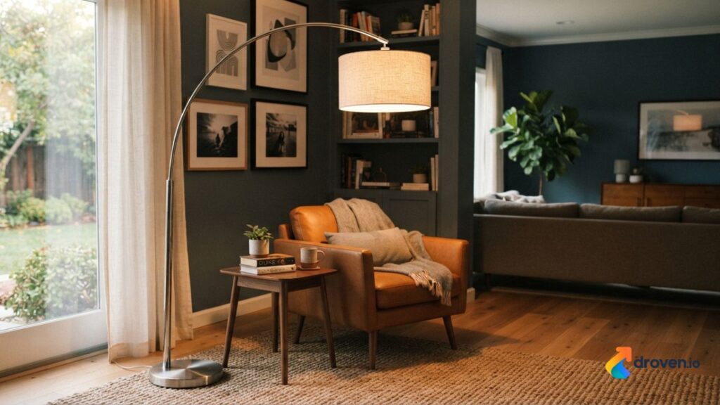 Nova of California arc lamp that fits your space
