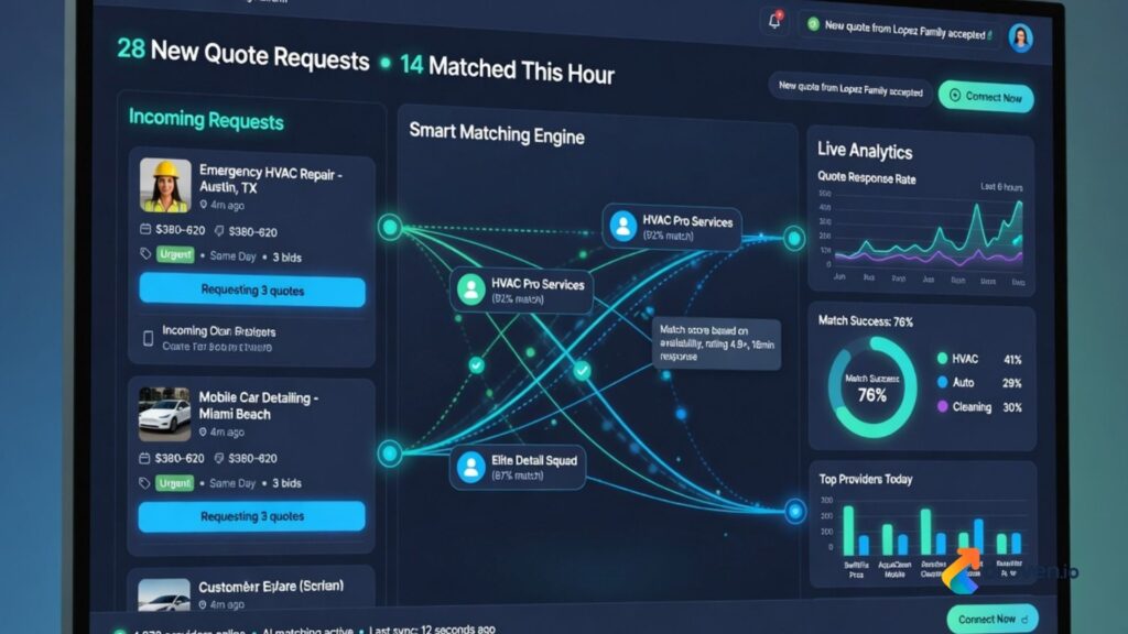Quote-Matching Marketplaces