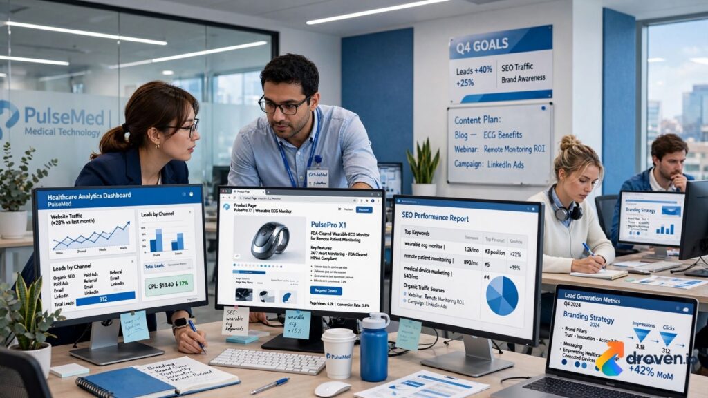 Medical Device Marketing Agency helping healthcare companies grow through SEO and digital marketing