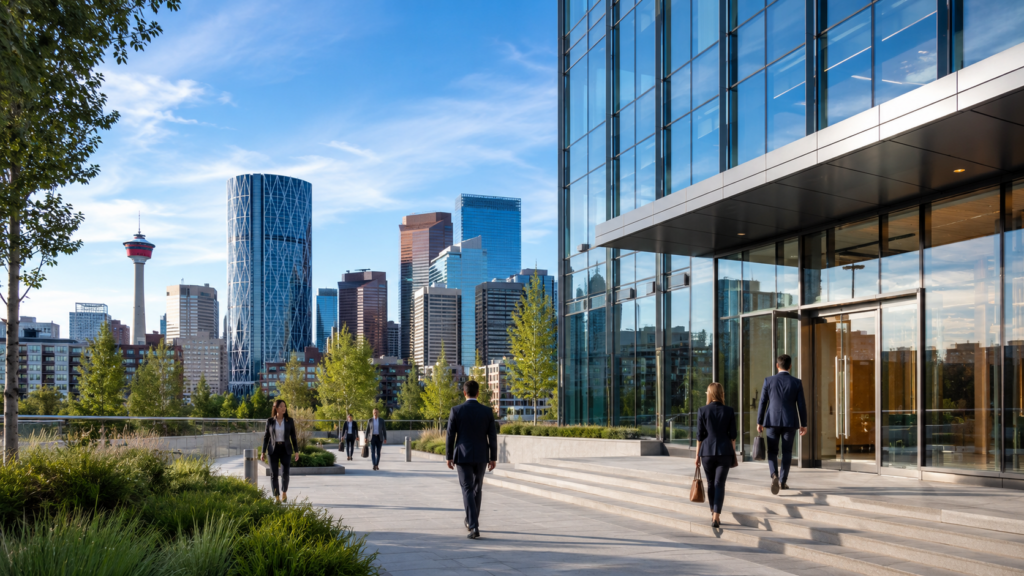 commercial office space in Calgary