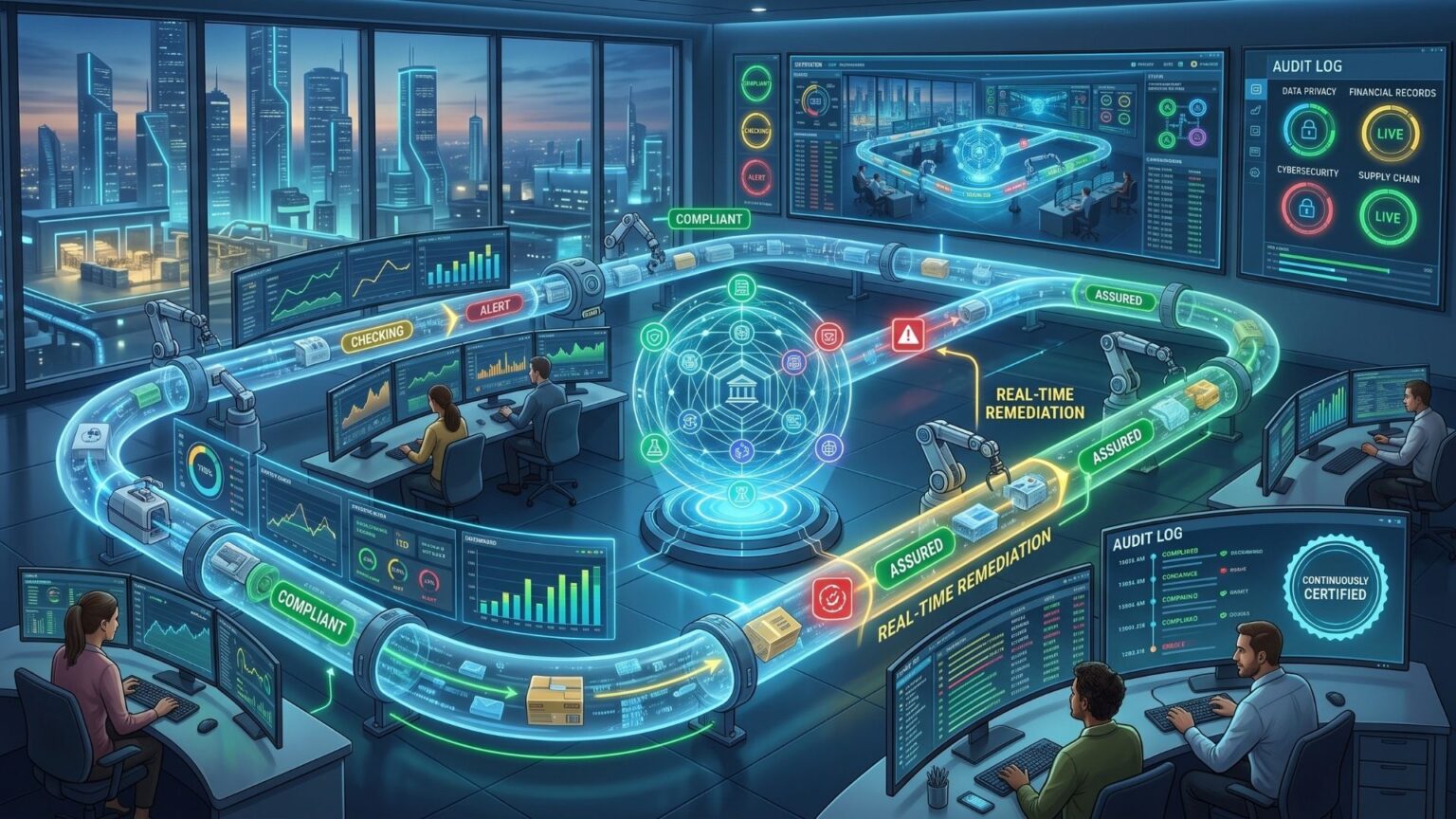 Continuous Control Monitoring for Real-Time Compliance Assurance