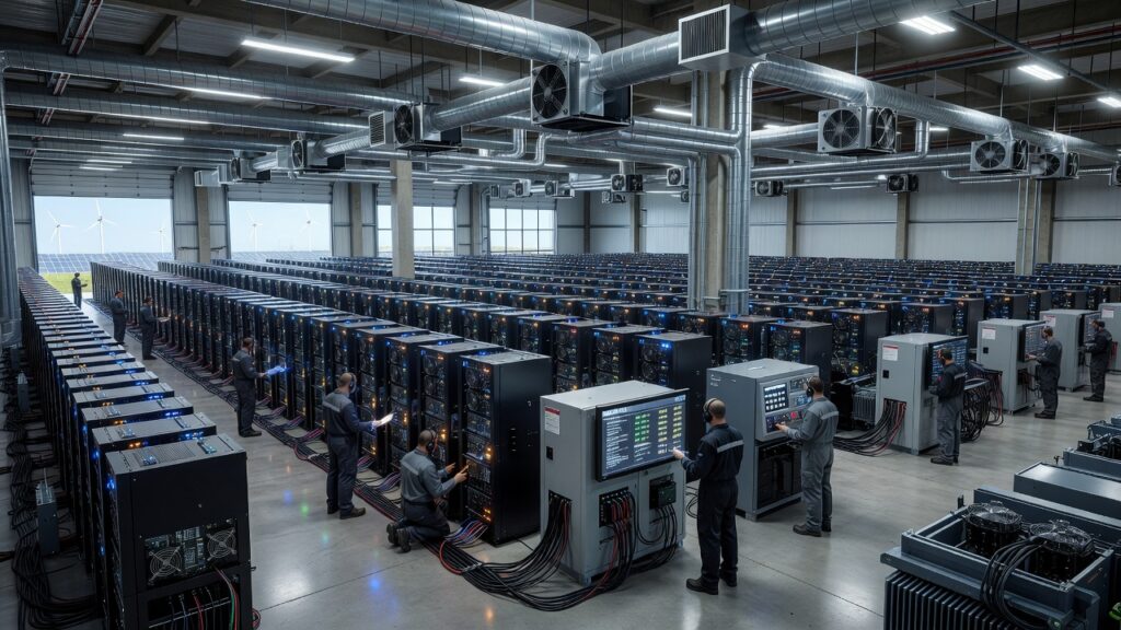 Inside a Texas Bitcoin Mine