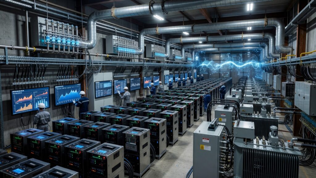 Inside a Texas Bitcoin Mine