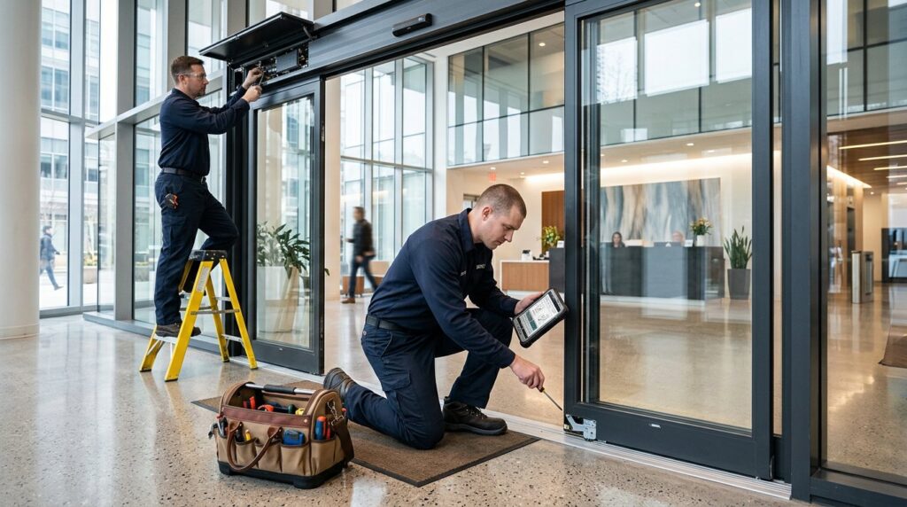 automatic sliding door repair