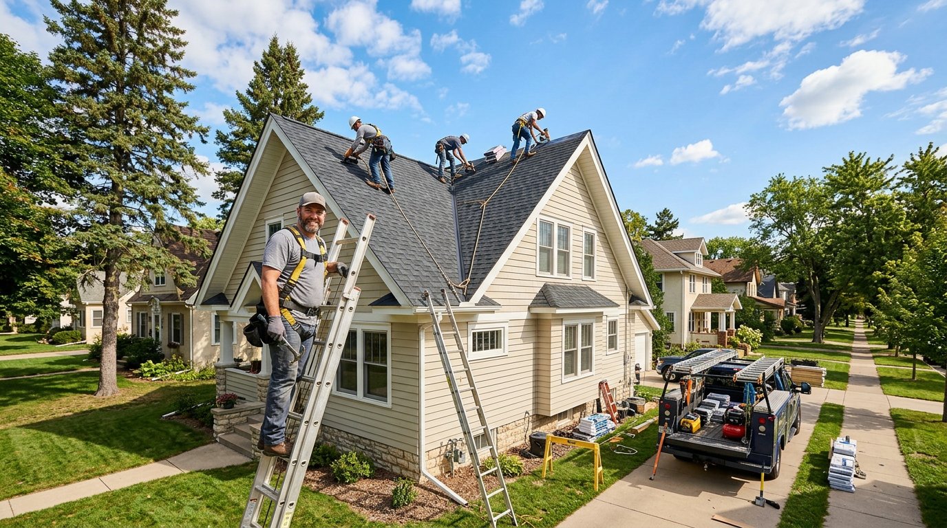 residential roofing Minneapolis