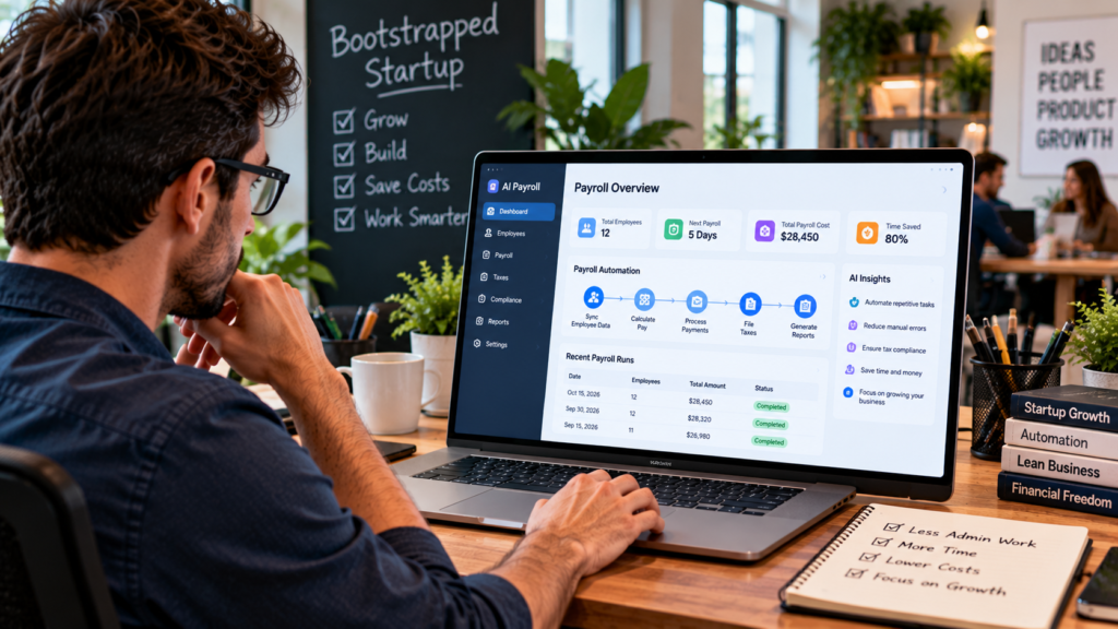 How AI Payroll Tools Can Help Bootstrapped Startups Reduce Administrative Work