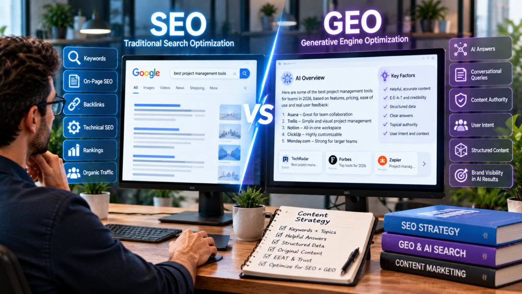 GEO (Generative Engine Optimization)