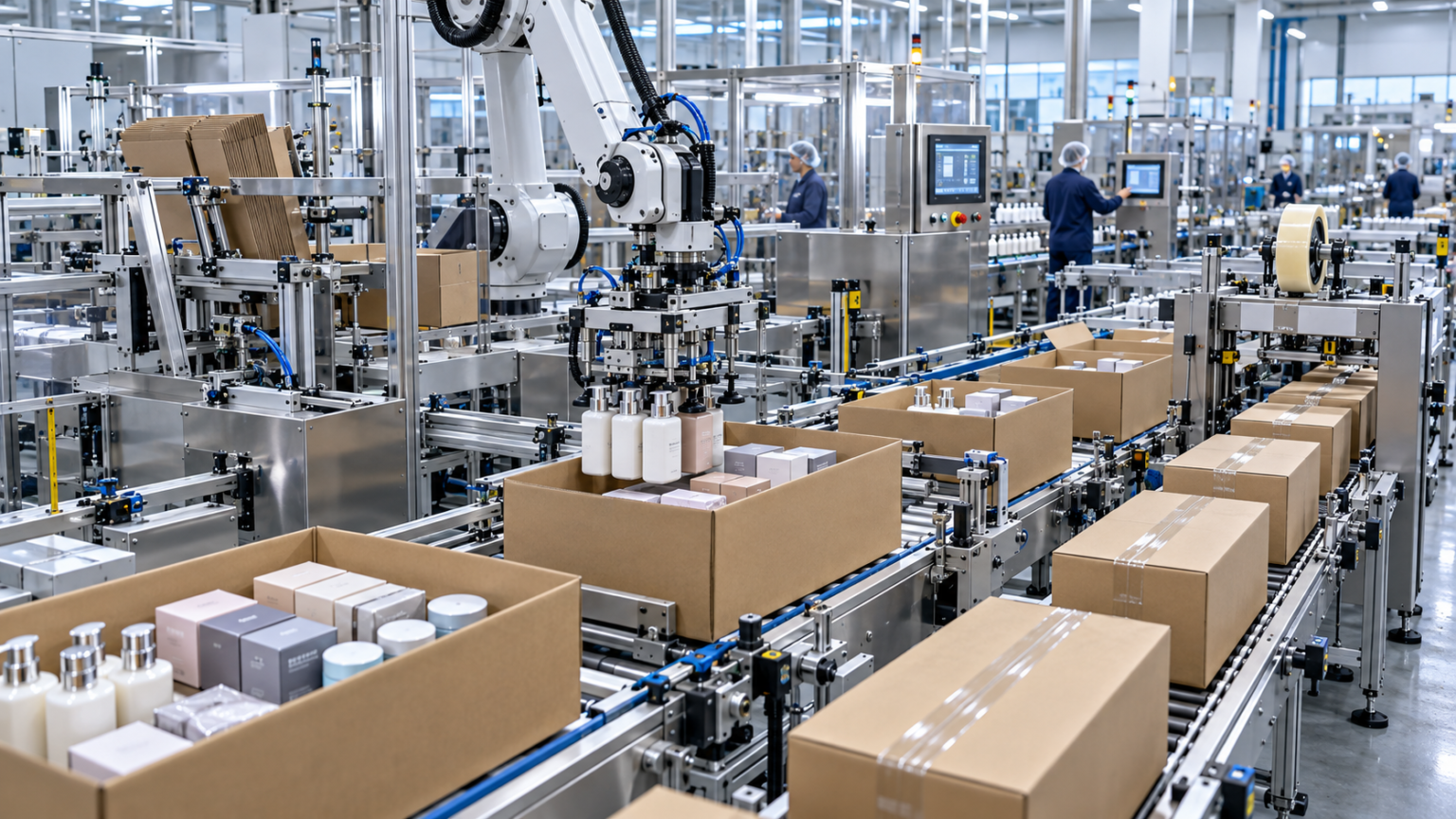 How a Carton Box Packing Machine Improves Manufacturing