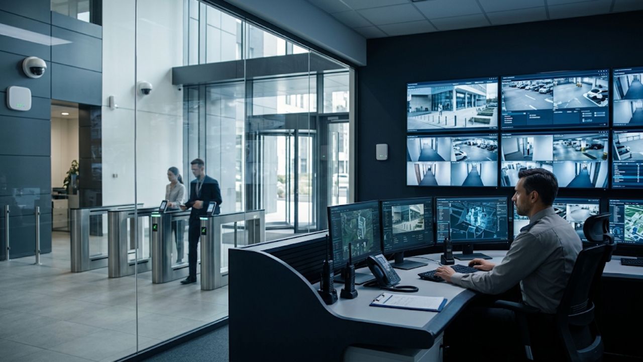 How Commercial Security Systems Services Protect Modern Businesses