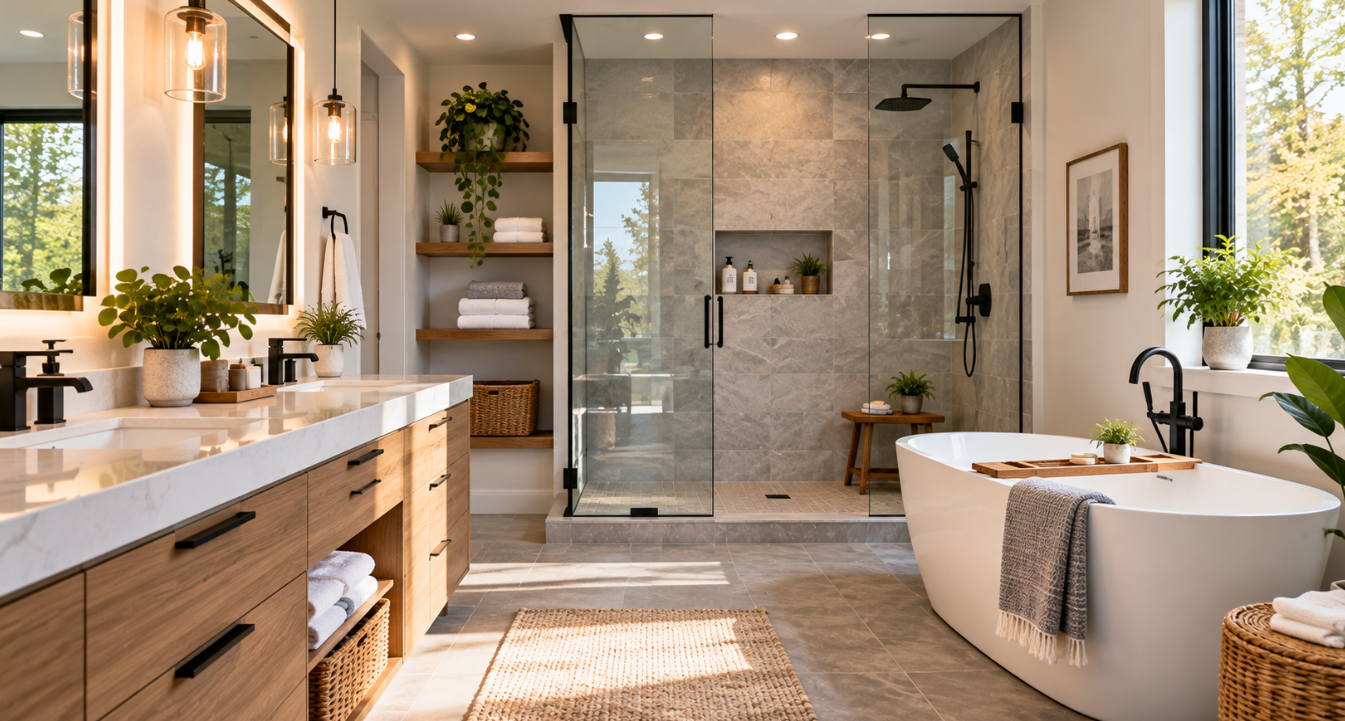 Comfortable Functional Bathroom
