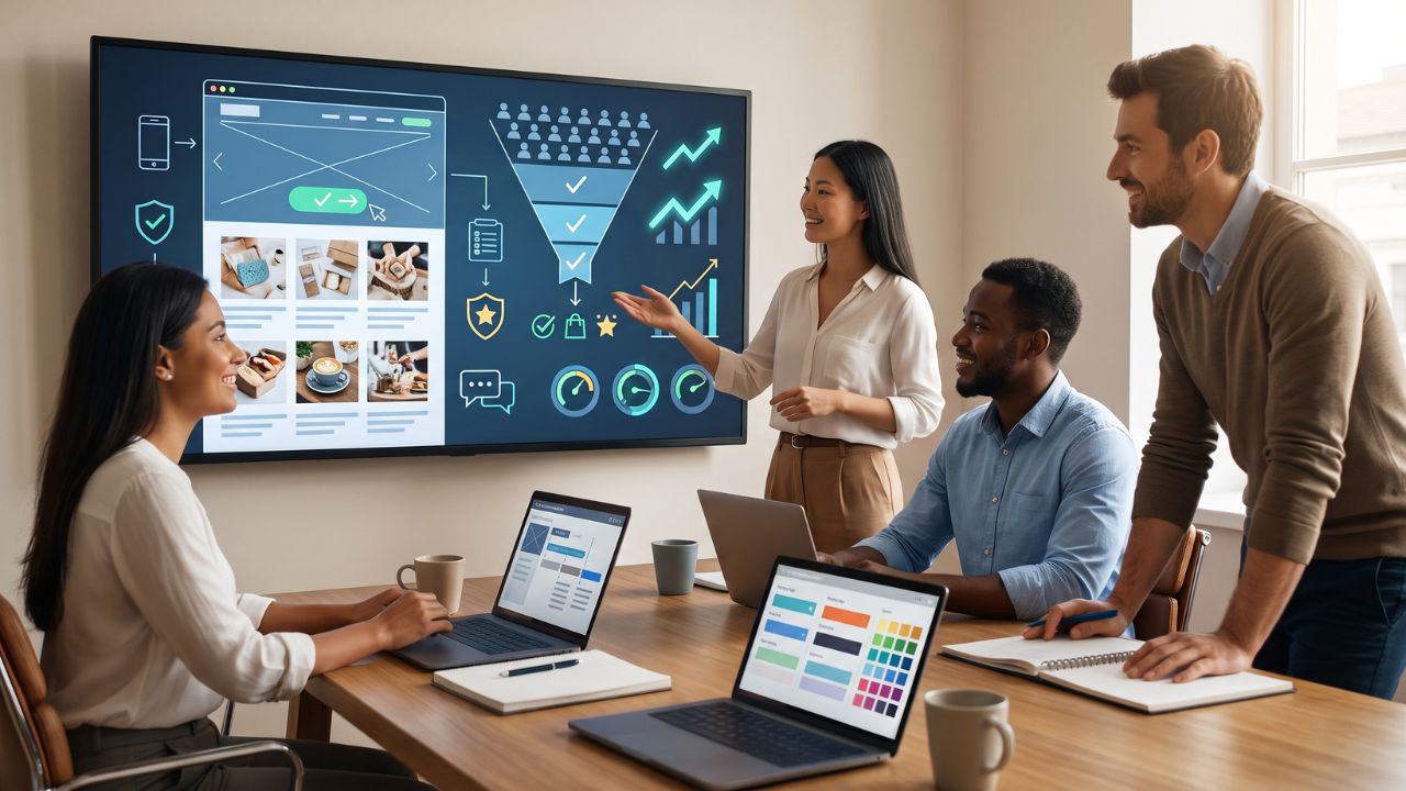 Website Design Strategies That Help Small Businesses Turn Visitors Into Customers