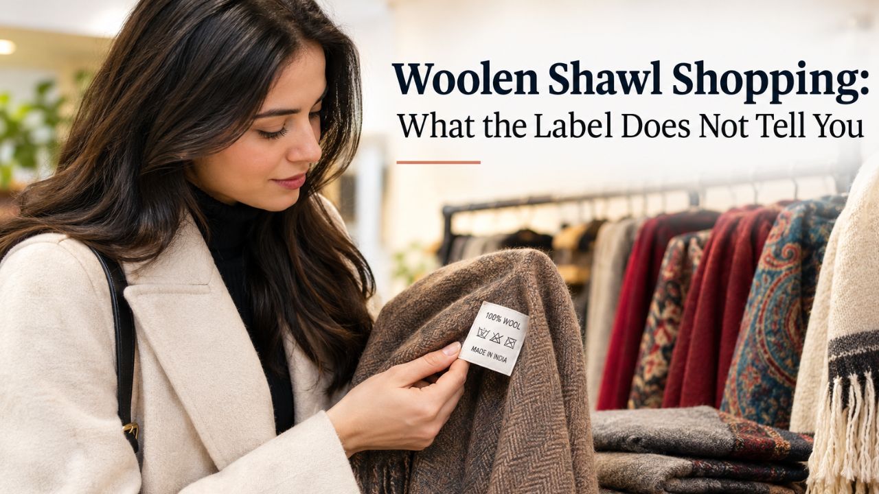 Woolen Shawl Shopping: What the Label Does Not Tell You