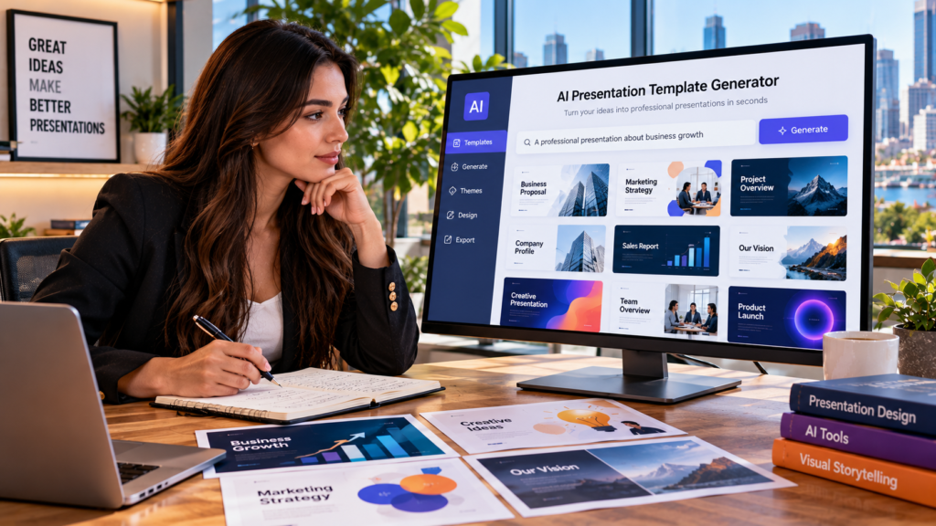 Why an AI Presentation Template Generator Is Essential for Modern Presentations