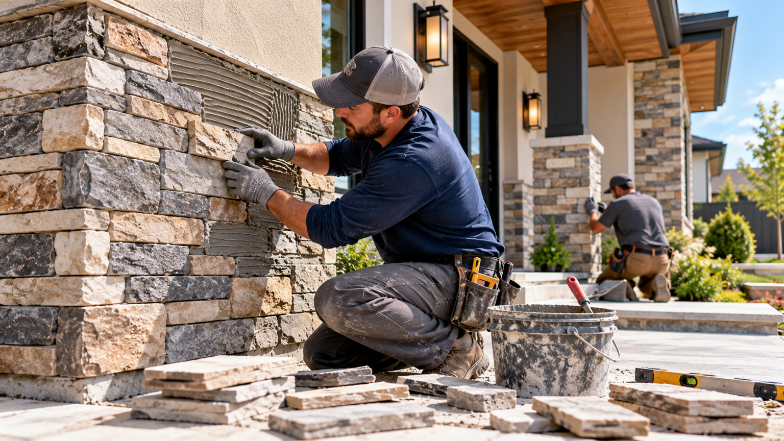 Veneer Stone Installation